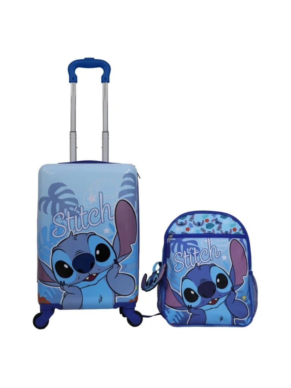 Kids Licensed Carry-on & Backpack Luggage Set, new, Stitch